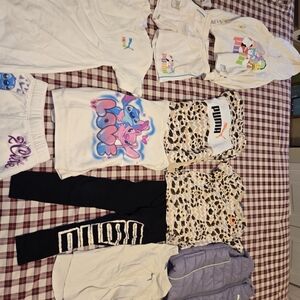 Puma Leopard Print Outfit Set